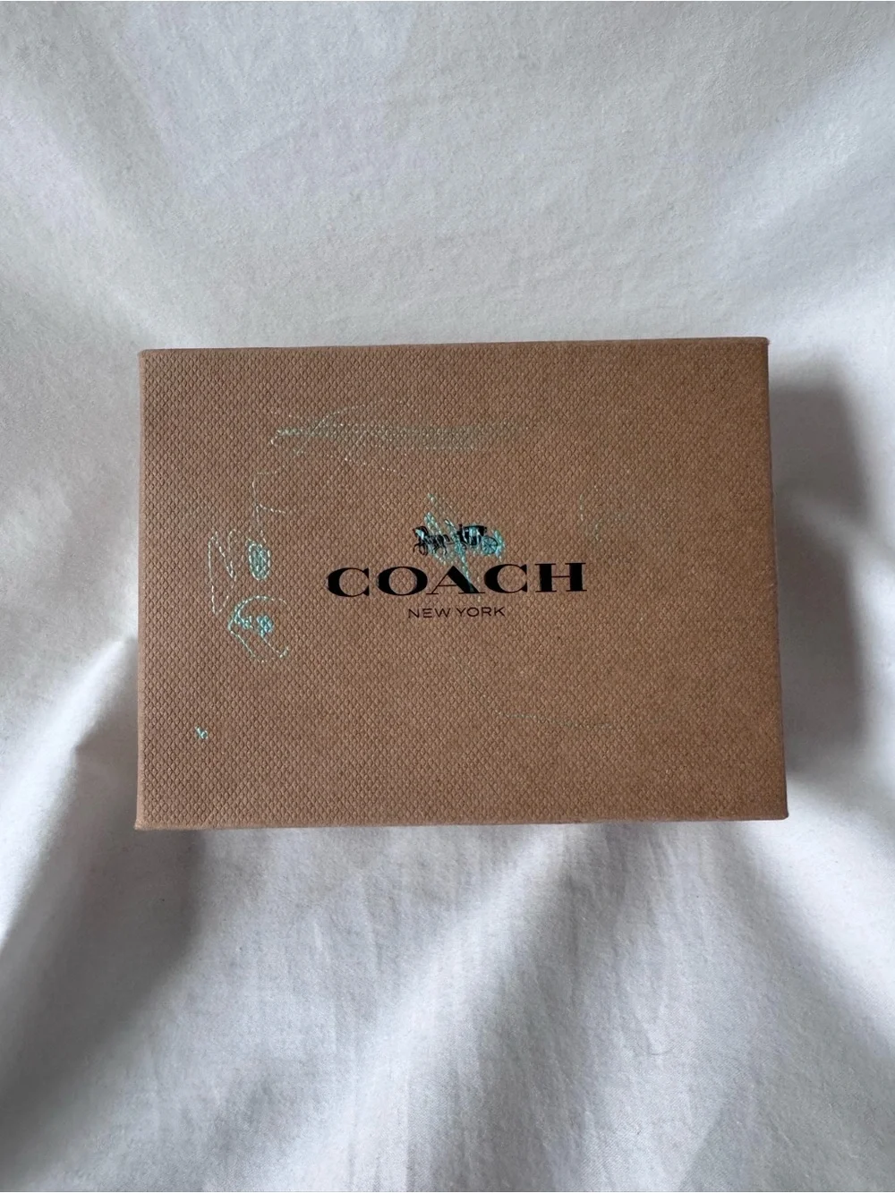 Coach CY911 Navy Full Grain Leather Bifold Wallet NWT Men’s